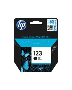 HP 123 Black Ink Cartridge