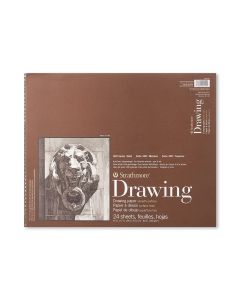 Strathmore Drawing Paper Pad, 400 Series, Smooth Surface, 14" x 17" - 400-107