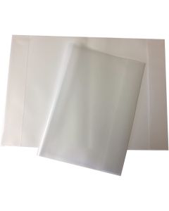 Book wrapping cover clear