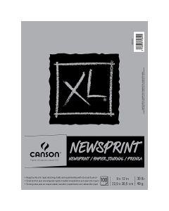 Canson XL Series Newsprint Paper Pad 9" x 11" - 100510949