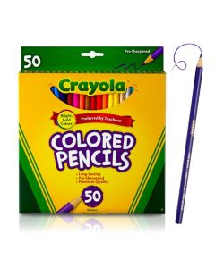 Crayola Colored Pencil Sets, 50-Pencil Set