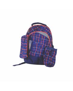 School Backpack 16.5" Mixed Style D - Glossy Bird