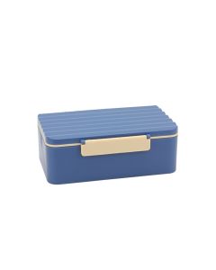 Lunch Box for School Rectangular  - Blue