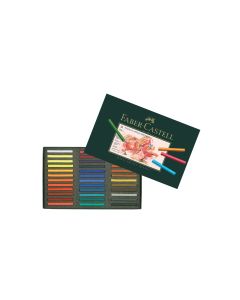 Faber Castell Polychromos pastel, cardboard wallet of 36