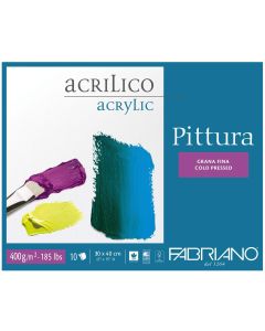 Acrylic Pittura Drawing Pad Fabriano - 40003040