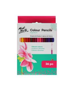Mont Marte Colour Pencils 36pc - Essential Colours