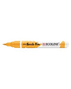Ecoline Liquid Watercolour Brush Pen - Deep Yellow 202