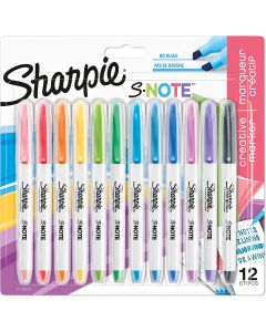 Sharpie S-Note Creative Colouring Highlighter Pens