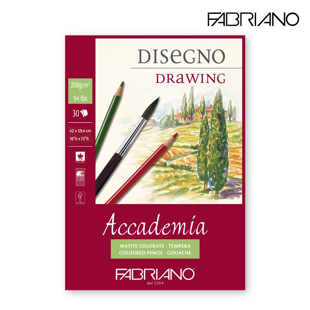 Accademia Drawing Pad A2 Fabriano - 41204259