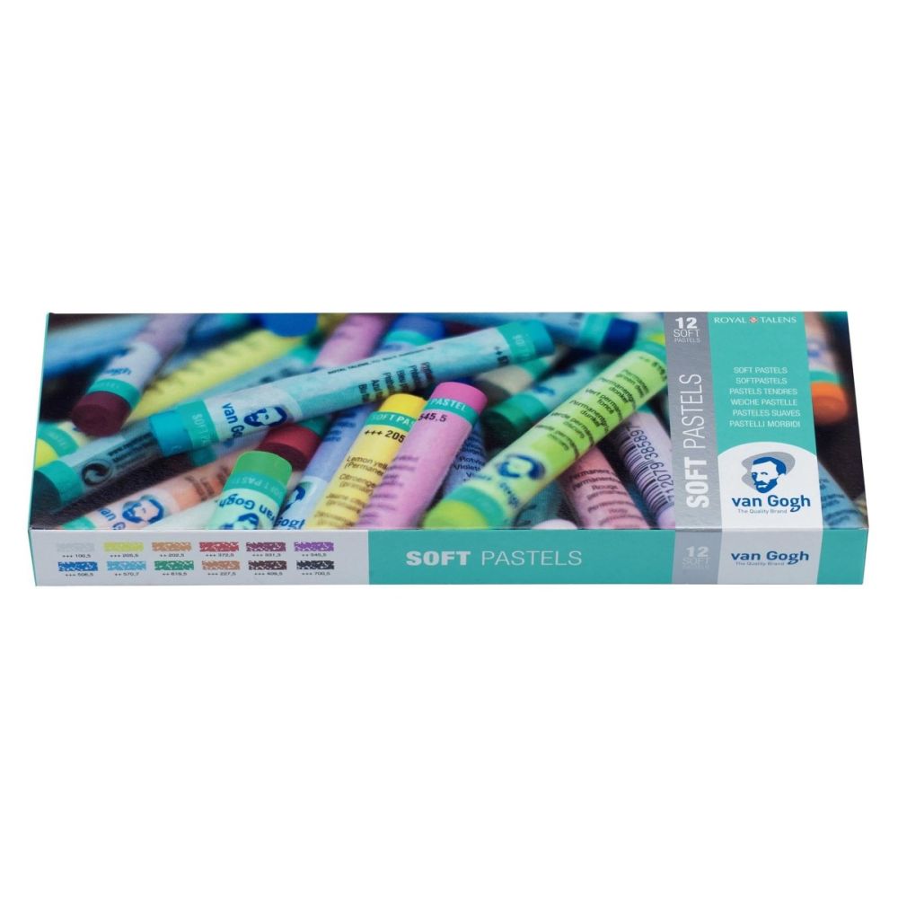 Soft Pastel General Selection Set with 12 Colours Van Gogh
