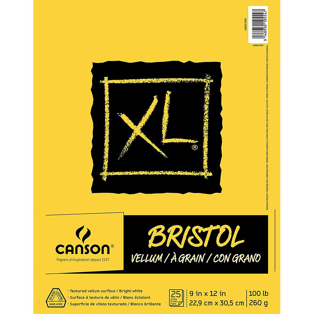 Canson XL Series Bristol Vellum Paper Pad 9