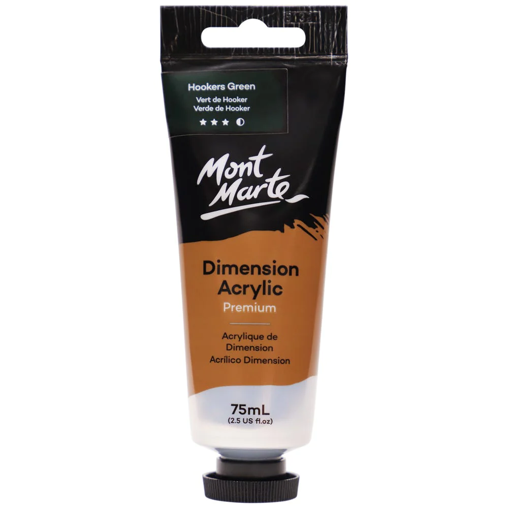 Mont Marte Dimension Acrylic 75 ml - Hookers Green