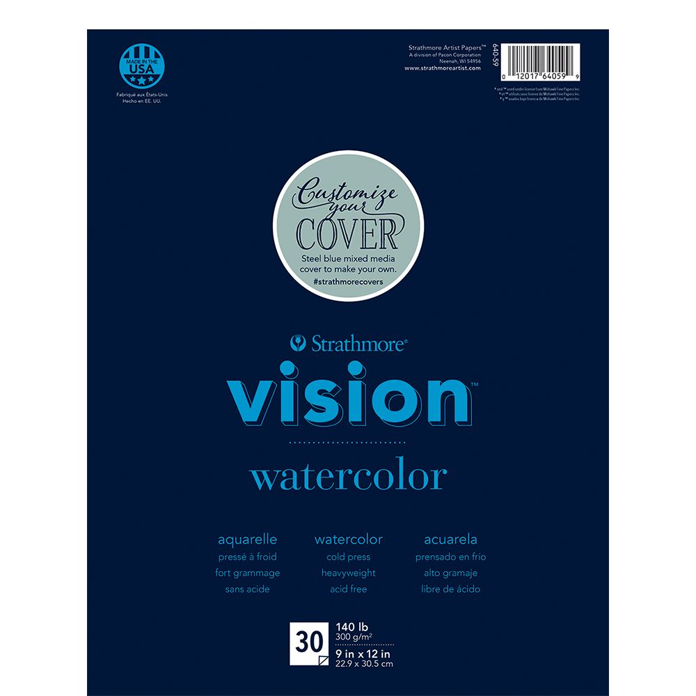 Strathmore Vision Watercolor Paper Pads 9
