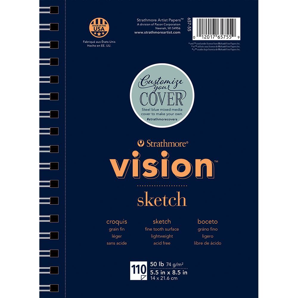 Strathmore Vision Sketch Paper Pads 5.5