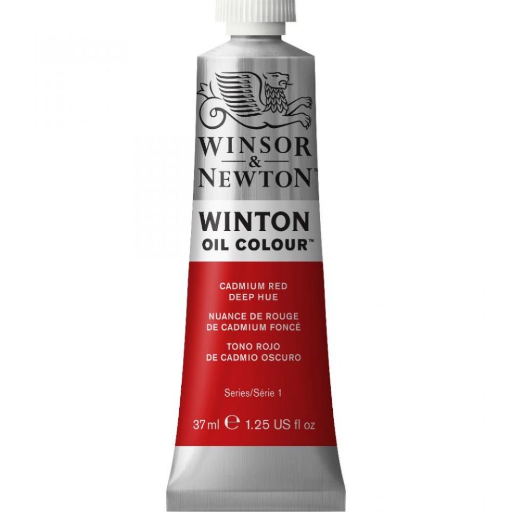 Winton Oil Colors, Cadmium Red Deep Hue 37ml