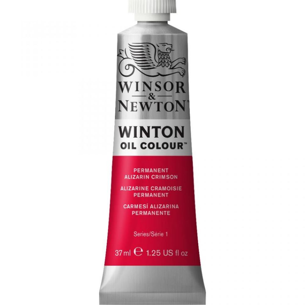 Winton Oil Colors, Permanent Alizarin Crimson 37ml