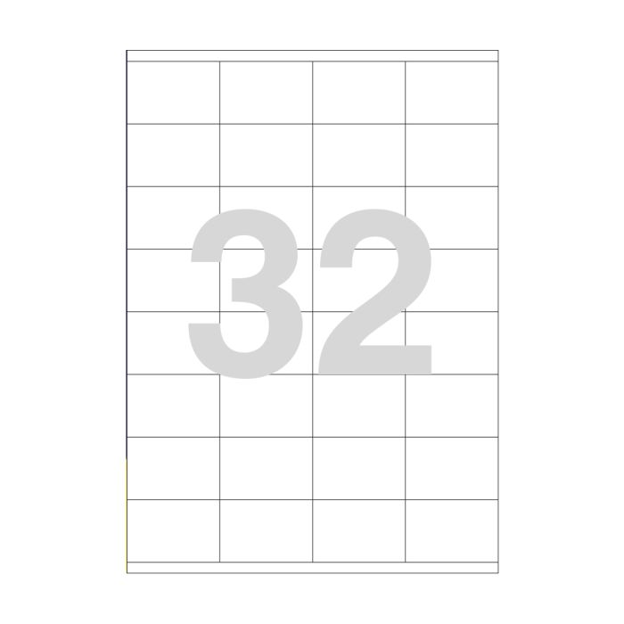 Agipa 32 Labels 51 X 33.8mm A4