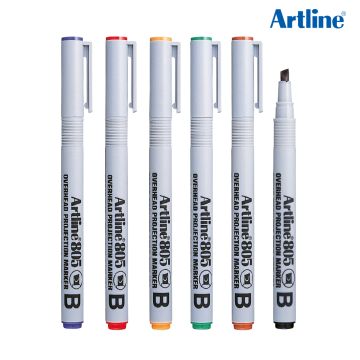 Artline 805 Overhead Projection Markers (bold Line)