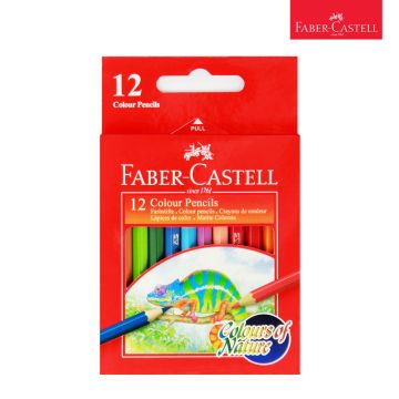 Nature 12 Colour Pencil Short Faber Castell 114414