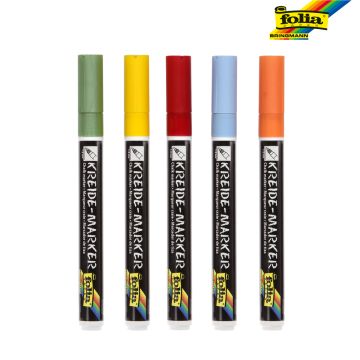 Kreide Chalk Markers Set of 5 Pastel Dreams