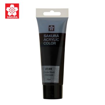 Sakura Acrylic Color 75mL - #149 Oxide Black