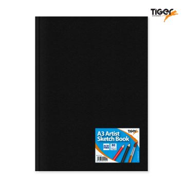 Artist Sketchbook Book A3 80/s Casebound  - Tiger 31145