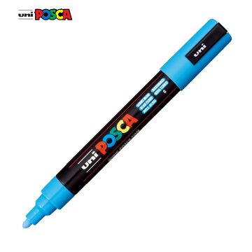 Posca Paint Pen Waterbased Marker PC-5M - Light Blue