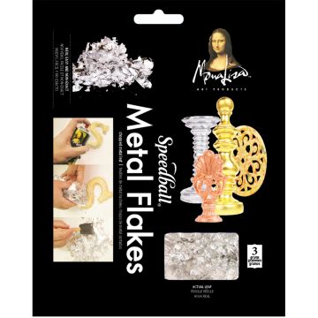 Mona Lisa Metal Leaf Flakes - Gold Metal Flake