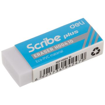 Pencil Eraser Scribe Plus Deli - H00410
