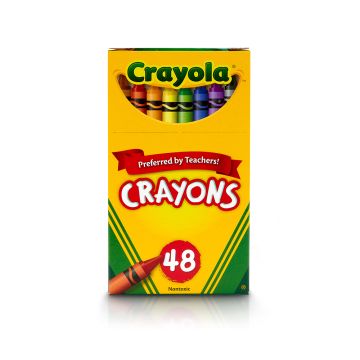 Crayola Crayon - Assorted Wax - 48 Pcs