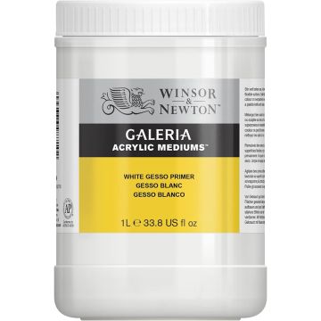 Winsor & Newton Galeria Gesso Primer, 1 Litre Pot