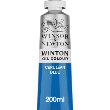 Winton Oil Colors, 200ml Cerulean Blue