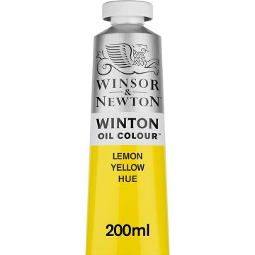 Winton Oil Colors, 200ml Lemon Yellow Hue