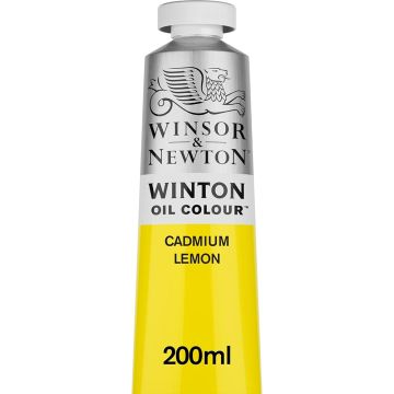 Winton Oil Colors, 200ml Cadmium Lemon