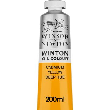 Winton Oil Colors, 200ml Cadmium Yellow Deep Hue