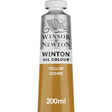 Winton Oil Colors, 200ml Yellow Ochre