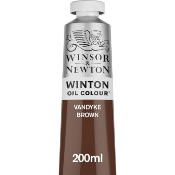 Winton Oil Colors, 200ml Van Dyke Brown