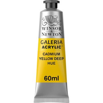 Galeria Acrylic Colours 60ml Cadmium Yellow Deep