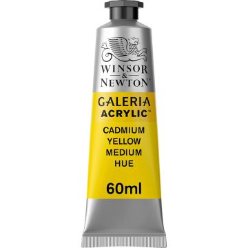 Galeria Acrylic Colours 60ml Cadmium Yellow Medium