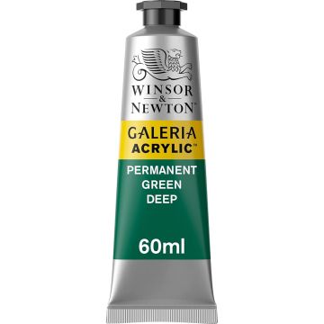 Galeria Acrylic Colours 60ml Permanent Green Deep