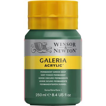 Galeria Acrylic 250ml Permanent Green Deep