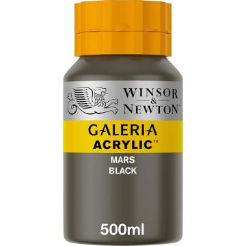 Galeria Acrylic 500ml Mars Black