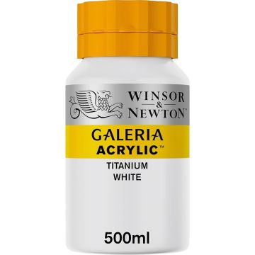 Galeria Acrylic 500ml Titanium White