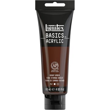 Liquitex Basics Acrylic 118ml Burnt Umber