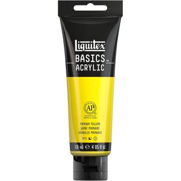 Liquitex Basics Acrylic 118ml Primary Yellow