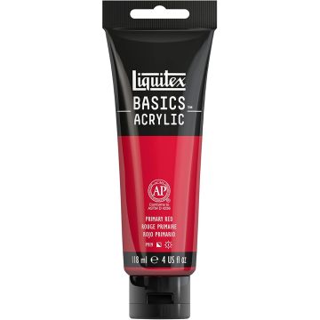 Liquitex Basics Acrylic 118ml Primary Red