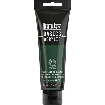 Liquitex Basics Acrylic 118ml Hooker's Green Hue Permanent