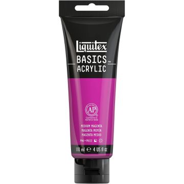 Liquitex Basics Acrylic 118ml Medium Magenta