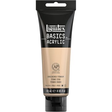 Liquitex Basics Acrylic 118ml Unbleached Titanium