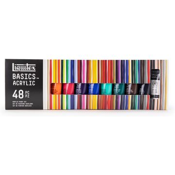 Liquitex Basics 48-Color Set, 22ml Tubes